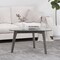 GDFStudio Mosier Mid-Century Modern Coffee Table with Glass Top